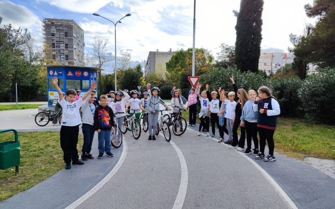 Uzbudljiv dan na prometnom poligonu