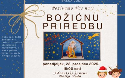 Poziv na Božićnu priredbu
