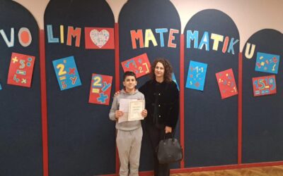 Michele opet među najboljima – pozvan na Državno natjecanje iz matematike