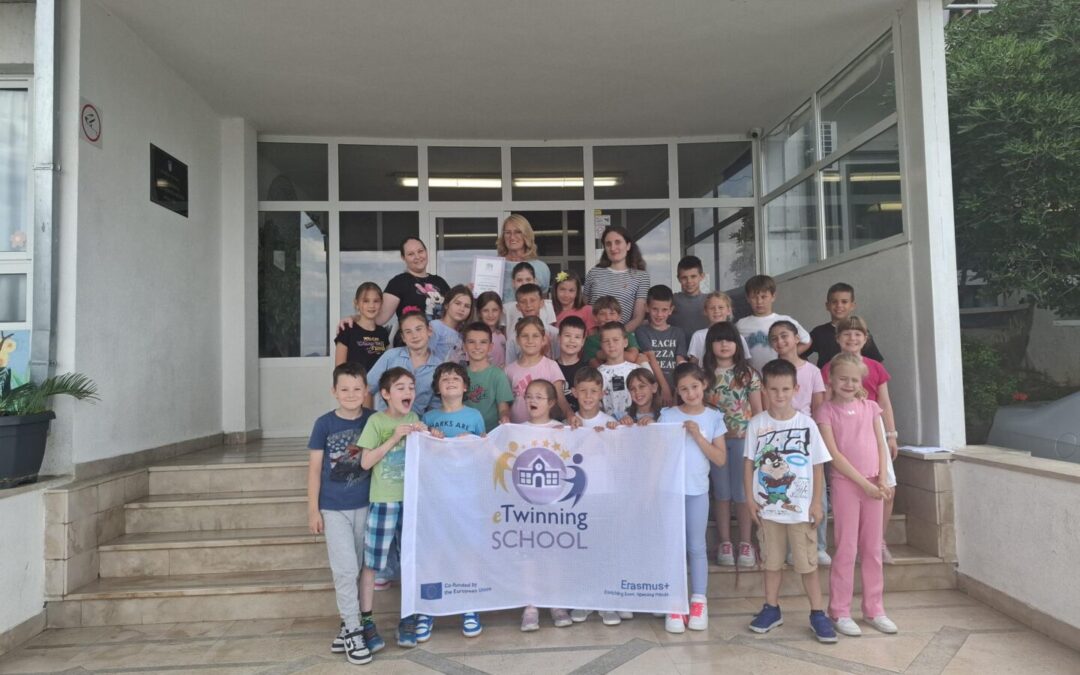 Stigle su nam eTwinning ploča i zastava!