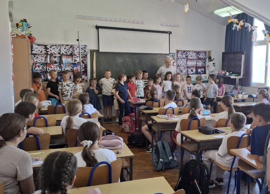 Uzbudljiv posjet predškolaca